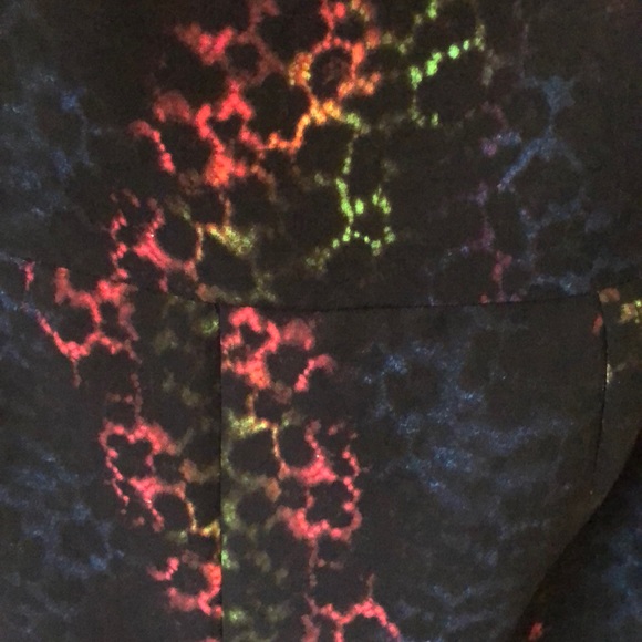 Sandro size 3 Sleeveless with neon print - Picture 3 of 3